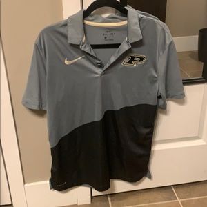 Nike Purdue dri-fit polo